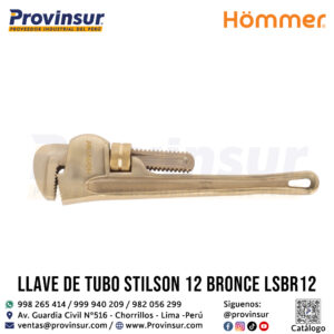 Inicio Nuevo 40 LLAVE DE TUBO STILSON 12" BRONCE LSBR12 HOMMER