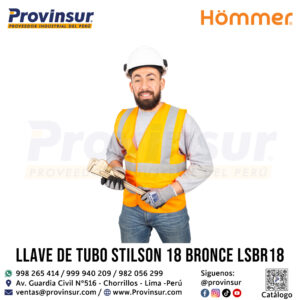 Inicio Nuevo 39 LLAVE DE TUBO STILSON 18" BRONCE LSBR18 HOMMER