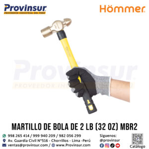 MARTILLO DE BOLA DE 2 LB (32 OZ) MBR2 HOMMER