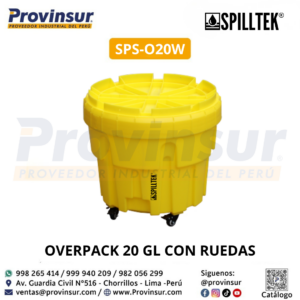 OVERPACK 20 GL CON RUEDAS SPS-O20W SPILLTEK