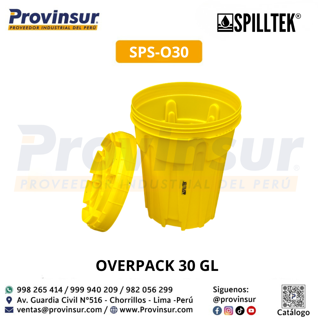 OVERPACK 30 GL SPS-O30 SPILLTEK 2 OVERPACK 30 GL SPS-O30 SPILLTEK