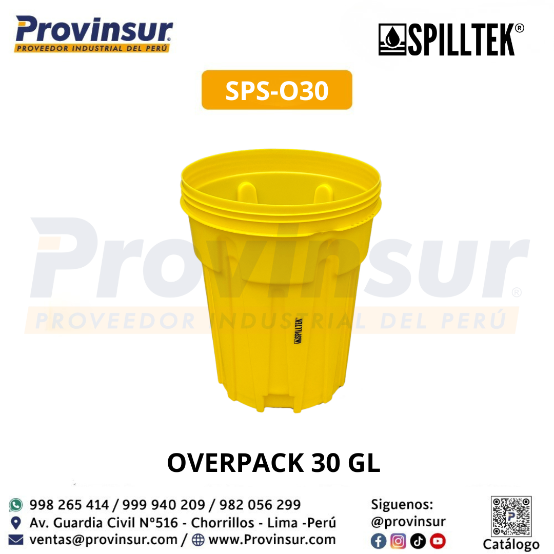 OVERPACK 30 GL SPS-O30 SPILLTEK 1 OVERPACK 30 GL SPS-O30 SPILLTEK