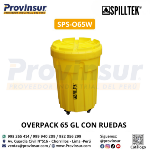 OVERPACK 65 GL CON RUEDAS SPS-O65W SPILLTEK