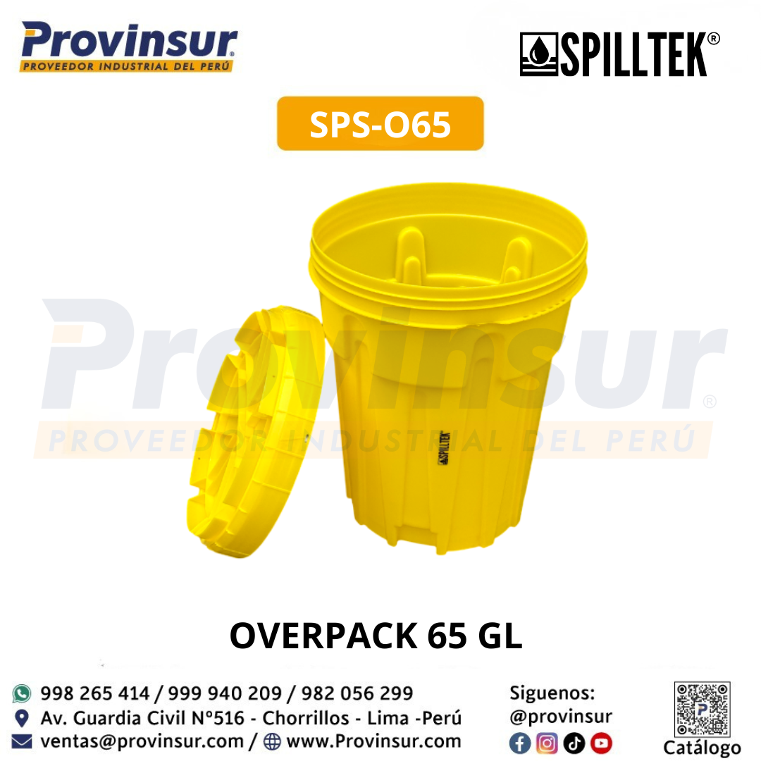 OVERPACK 65 GL SPS-O65 SPILLTEK 1 OVERPACK 65 GL SPS-O65 SPILLTEK