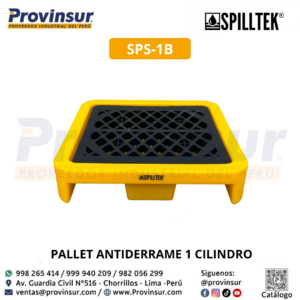 PALLET ANTIDERRAME 1 CILINDRO SPS-1B SPILLTEK