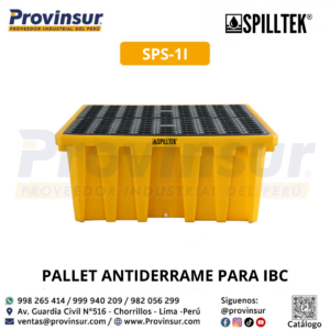 PALLET ANTIDERRAME PARA IBC SPS-1I SPILLTEK