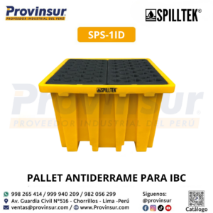 PALLET ANTIDERRAME PARA IBC SPS-1ID SPILLTEK