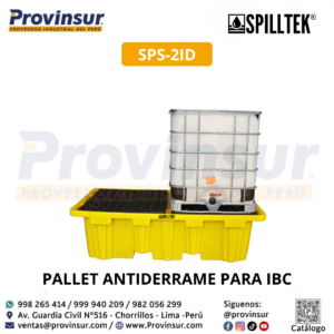 PALLET ANTIDERRAME PARA IBC SPS-2ID SPILLTEK