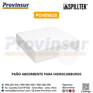 PAÑO ABSORBENTE PARA HIDROCARBUROS PO40502B SPILLTEK