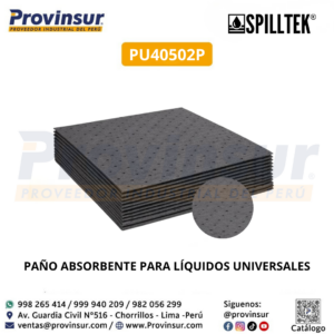 PAÑO ABSORBENTE PARA LÍQUIDOS UNIVERSALES PU40502P SPILLTEK